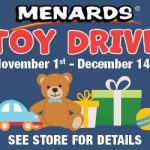 Menard’s Annual Toy Drive Starts November 1st — Dickinson Business news